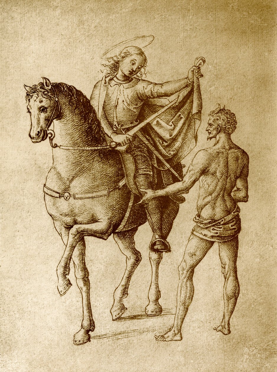 Svatý Martin od Eusebio da San Giorgio