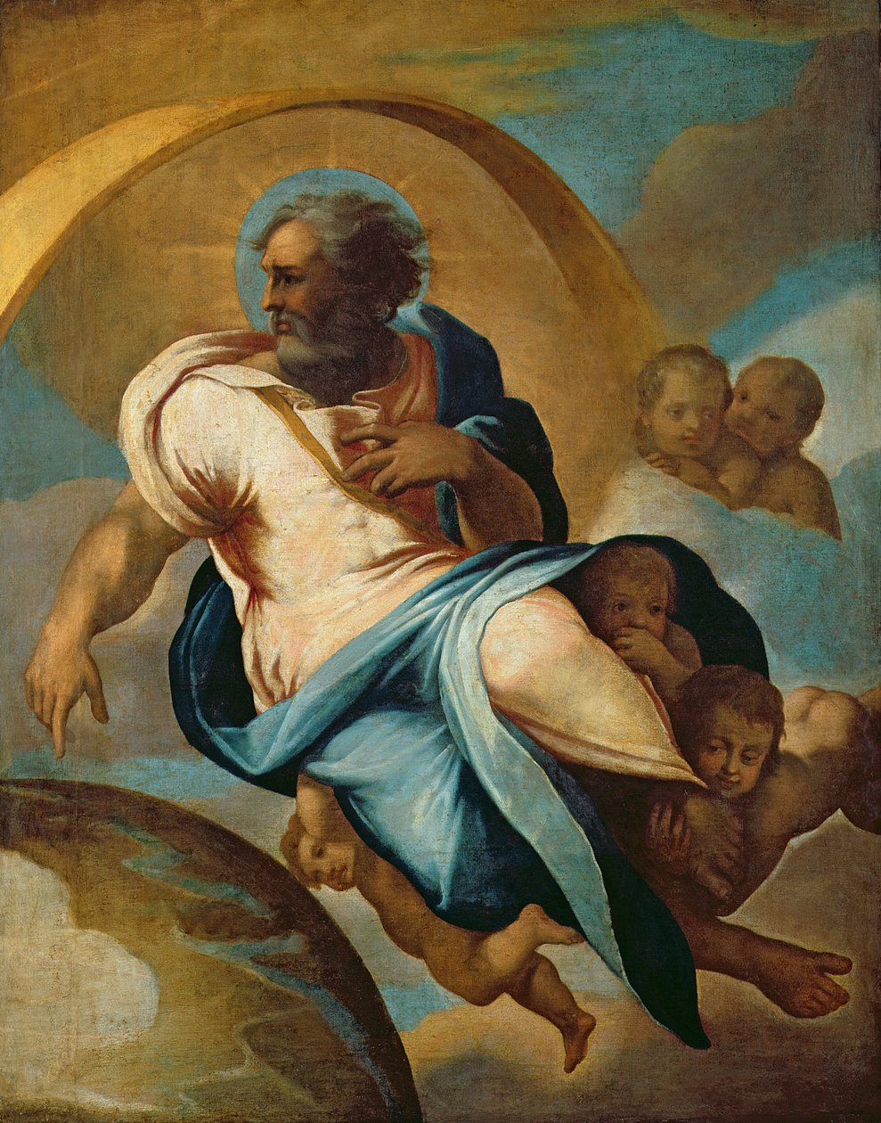 Stvoření světa od Eustache Le Sueur