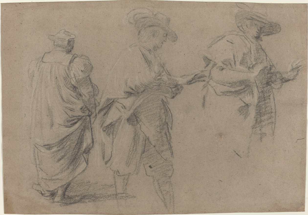 Soudce a dva gentlemani právníci od Eustache Le Sueur