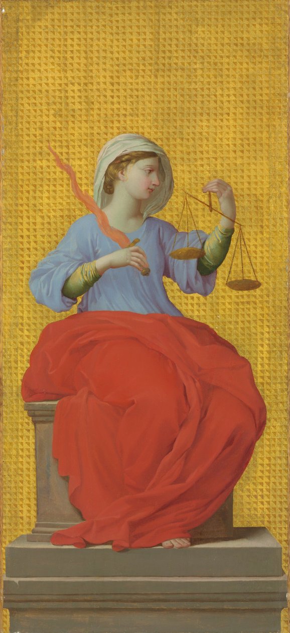 Francouzština:  La Justice Justice od Eustache Le Sueur