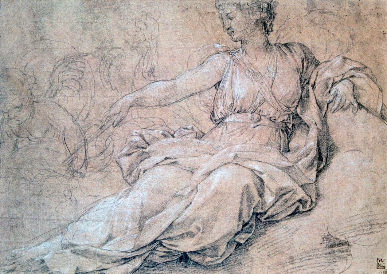 Juno a Kartágo, c1636-1655 od Eustache Le Sueur
