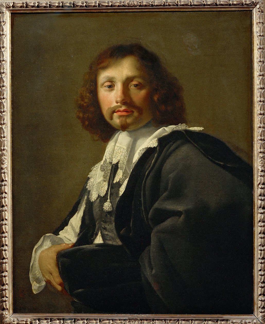 Mužský portrét (malba na plátně) od Eustache Le Sueur