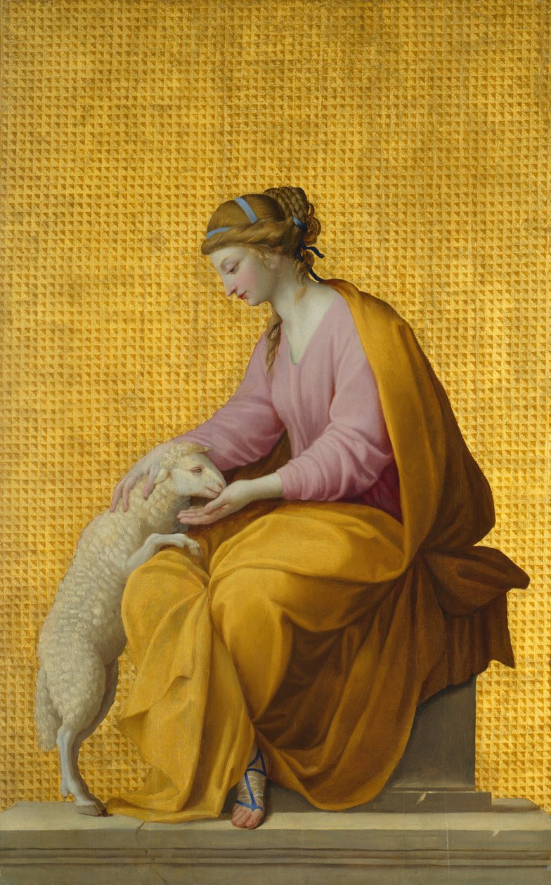 Mírnost, 1650. od Eustache Le Sueur
