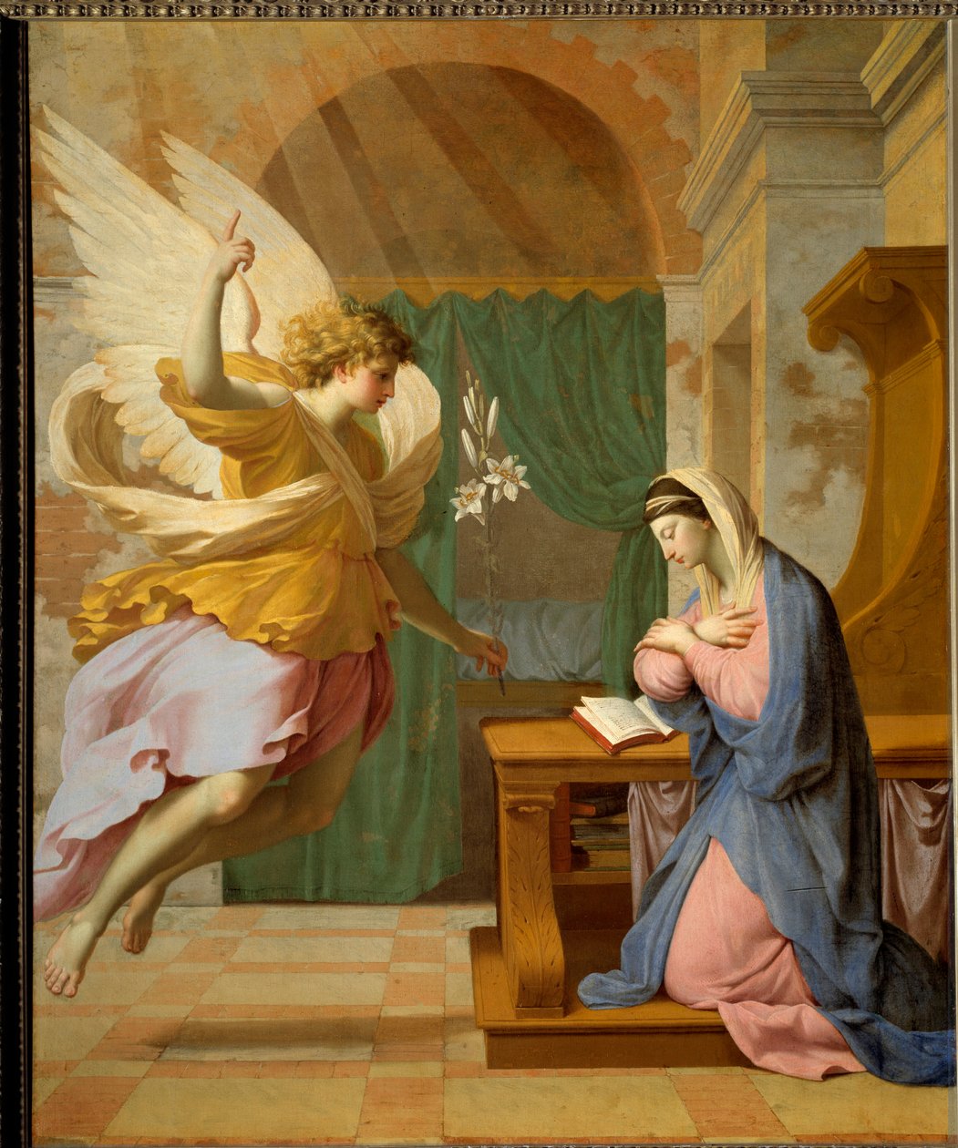 Zvěstování od Eustache Le Sueur