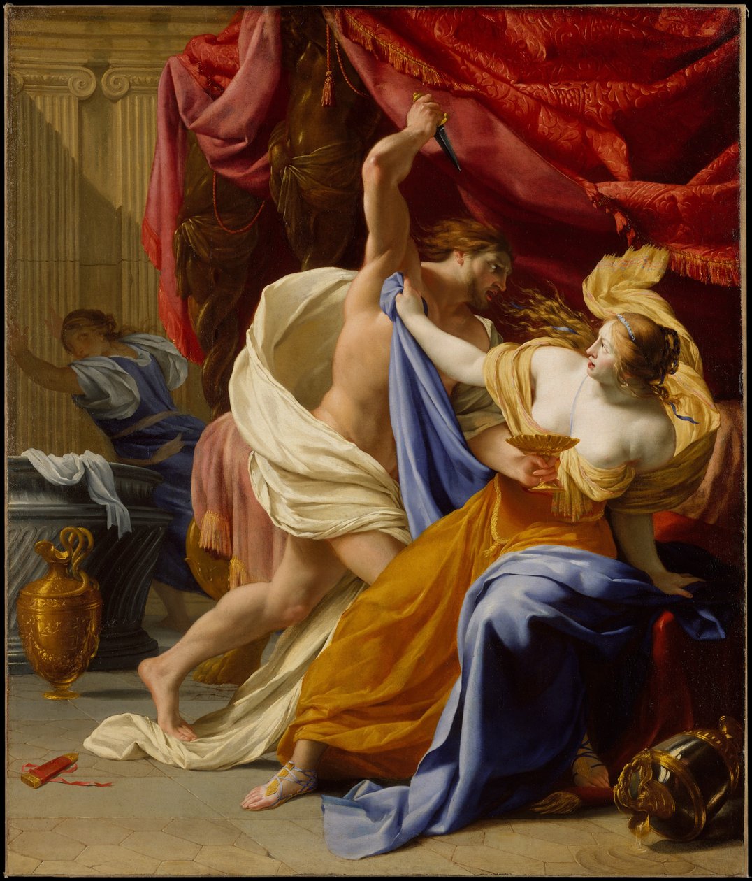Znásilnění Támar od Eustache Le Sueur