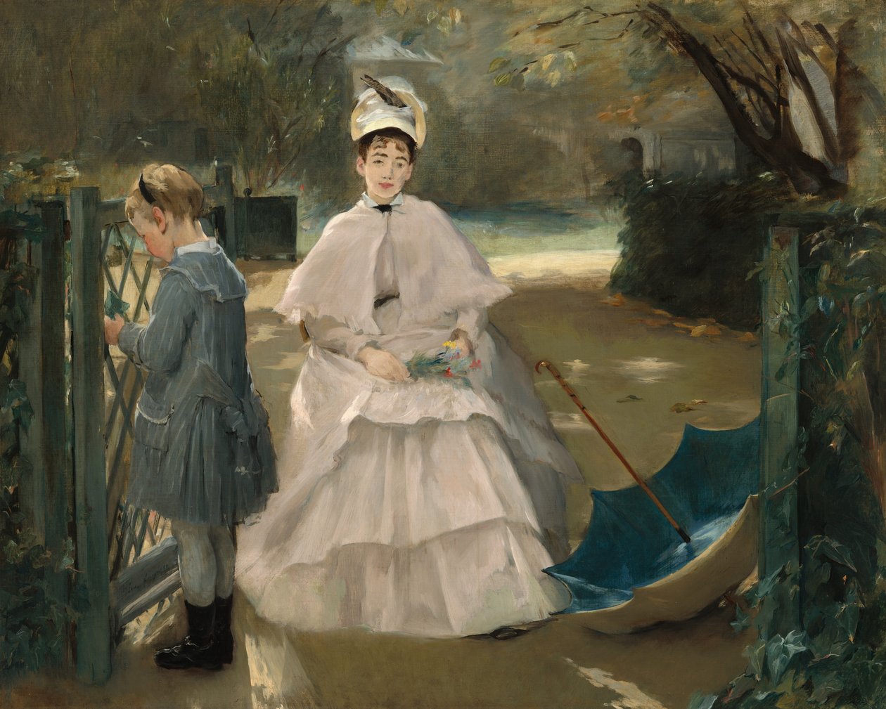 Chůva a dítě, 18771878. od Eva Gonzalès