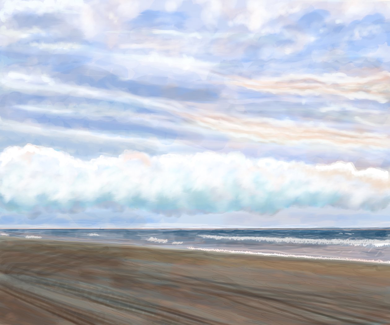 Swan Beach od Evan Sklar