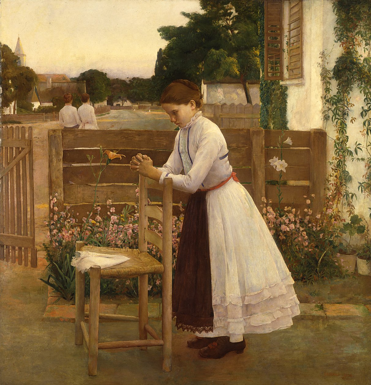 Oddanost, 1891 od Evany Grunwald Bela