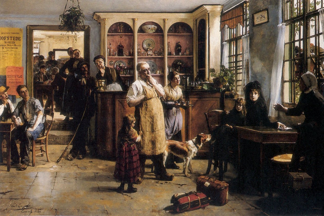 Les étrangers Nederlands: The cizinci anglicky: The cizinci od Evariste Carpentier