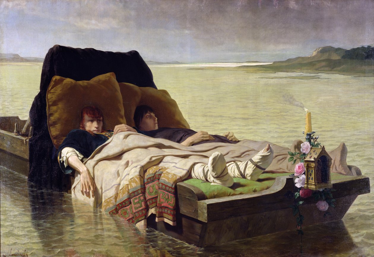 Enerves de Jumieges, 1880 od Evariste Vital Luminais