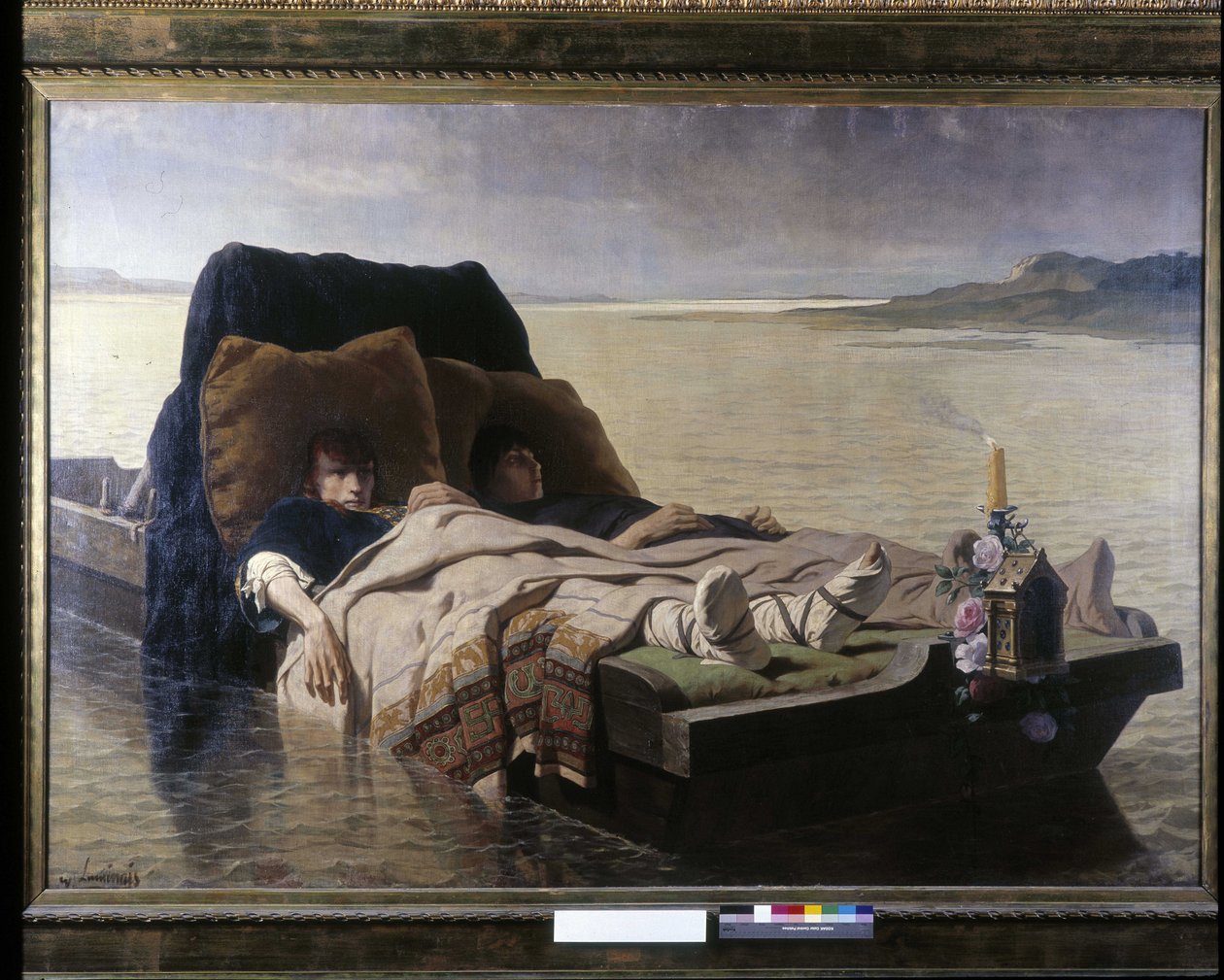 Jumieges od Evariste Vital Luminais