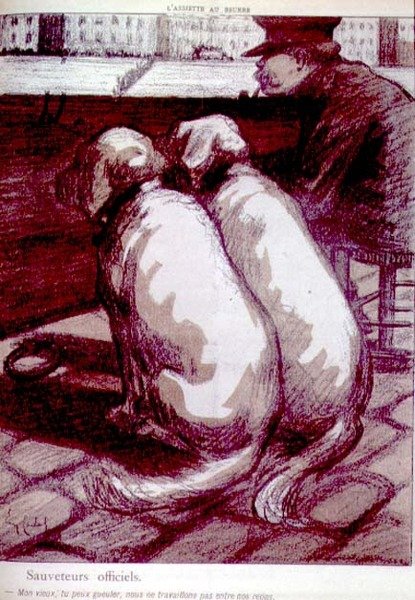 Oficiální záchranné čluny, "Můj starý muži, můžeš křičet, ale my nepracujeme během jídla", str. 1183 z 