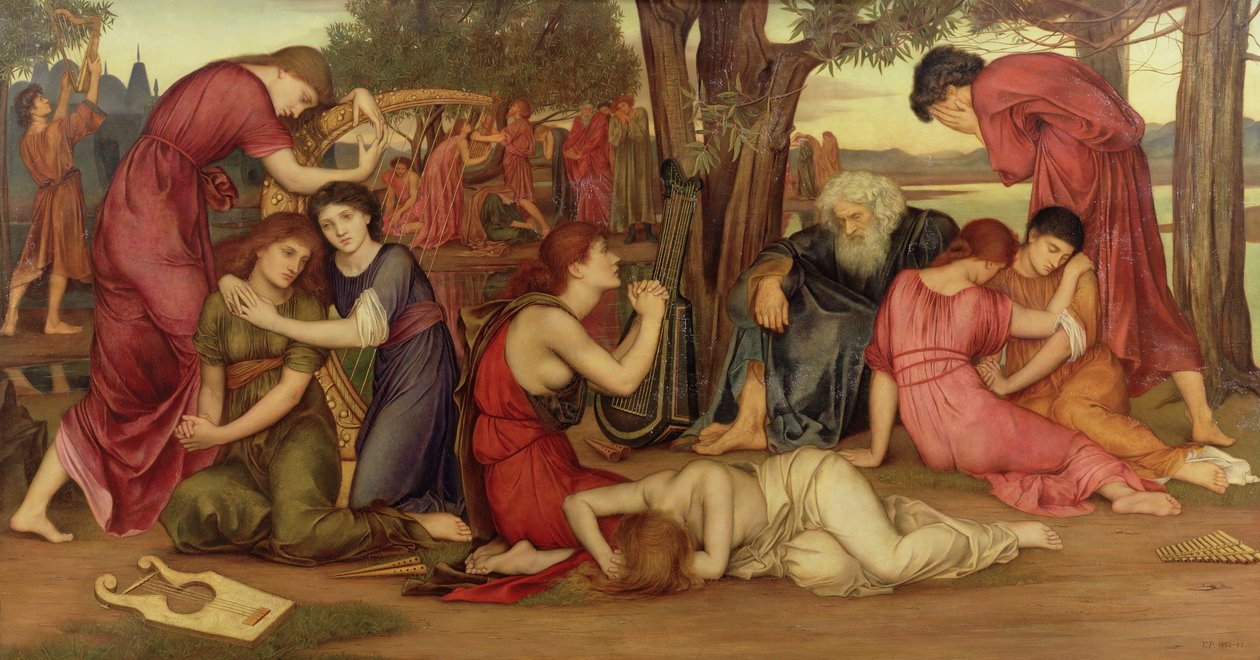 U vod Babylonu, 1882-83 od Evelyn De Morgan