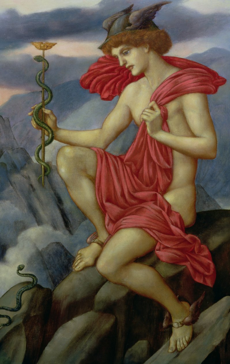 Rtuť od Evelyn De Morgan