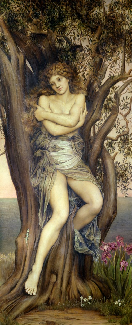 Dryáda, 1884-85 od Evelyn De Morgan