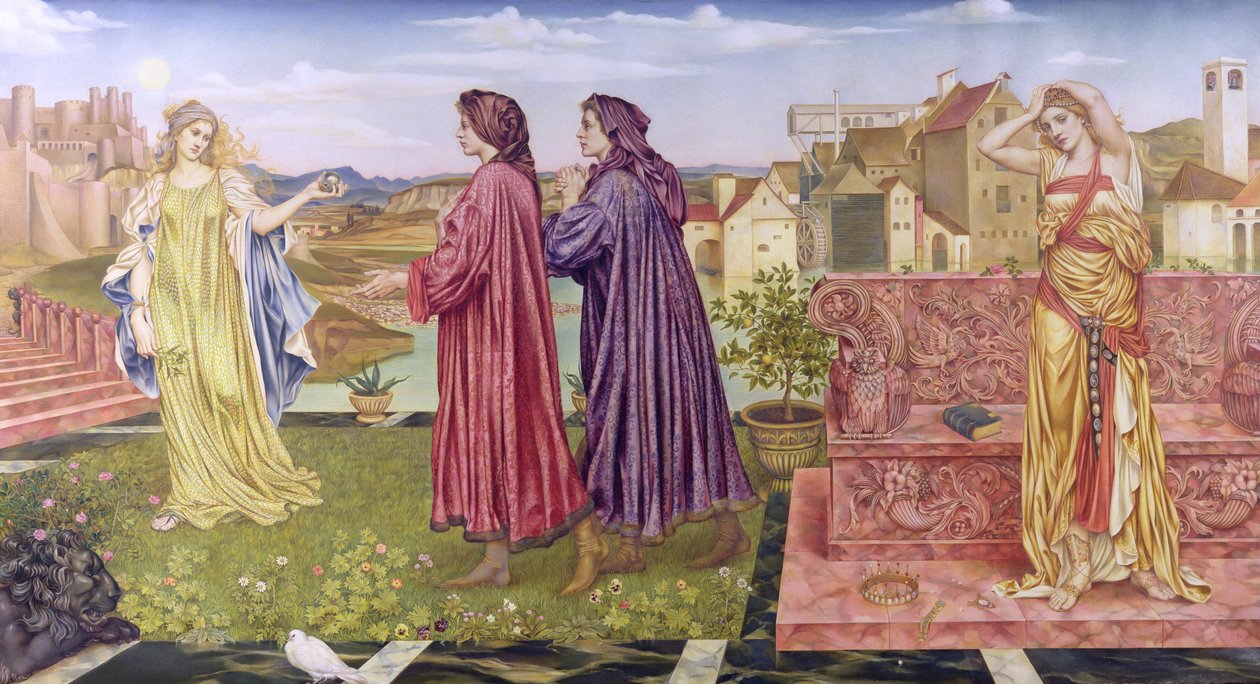 Zahrada příležitostí, 1892 od Evelyn De Morgan