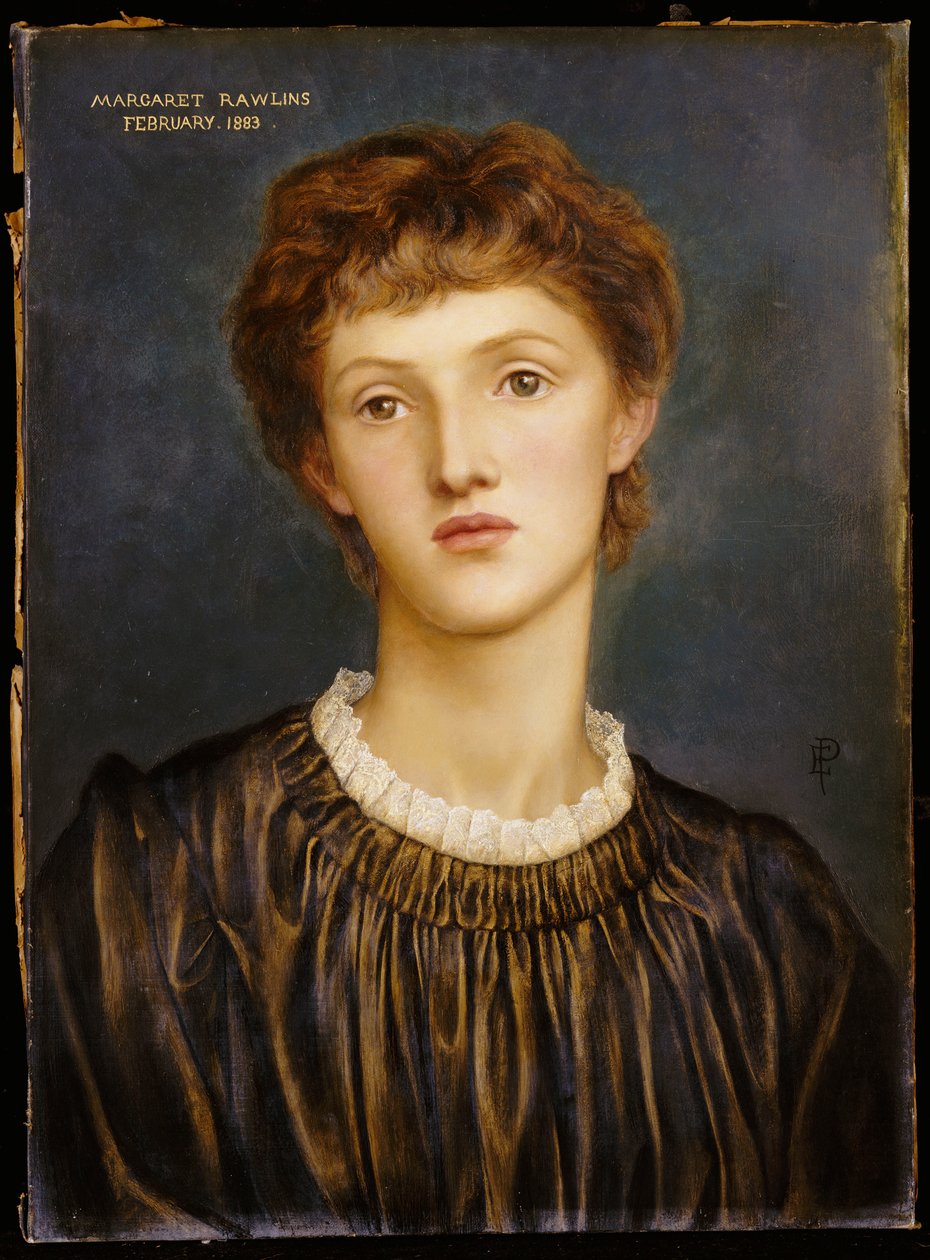 Portrét Margaret Rawlins, 1883 od Evelyn De Morgan