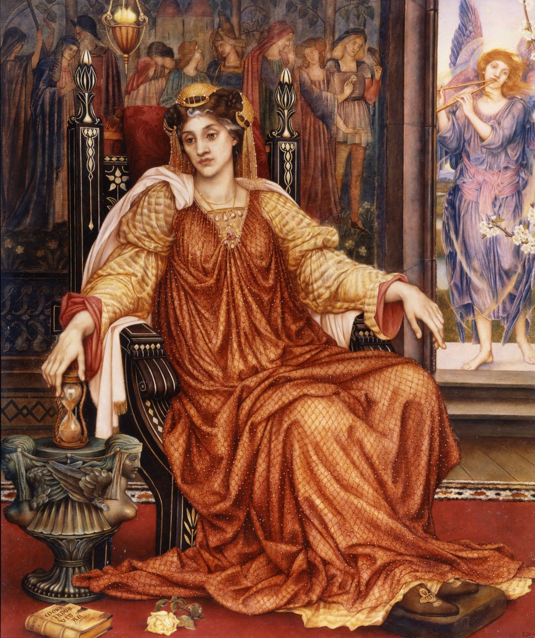 Přesýpací hodiny, 1904 (pro studium viz 84798) od Evelyn De Morgan