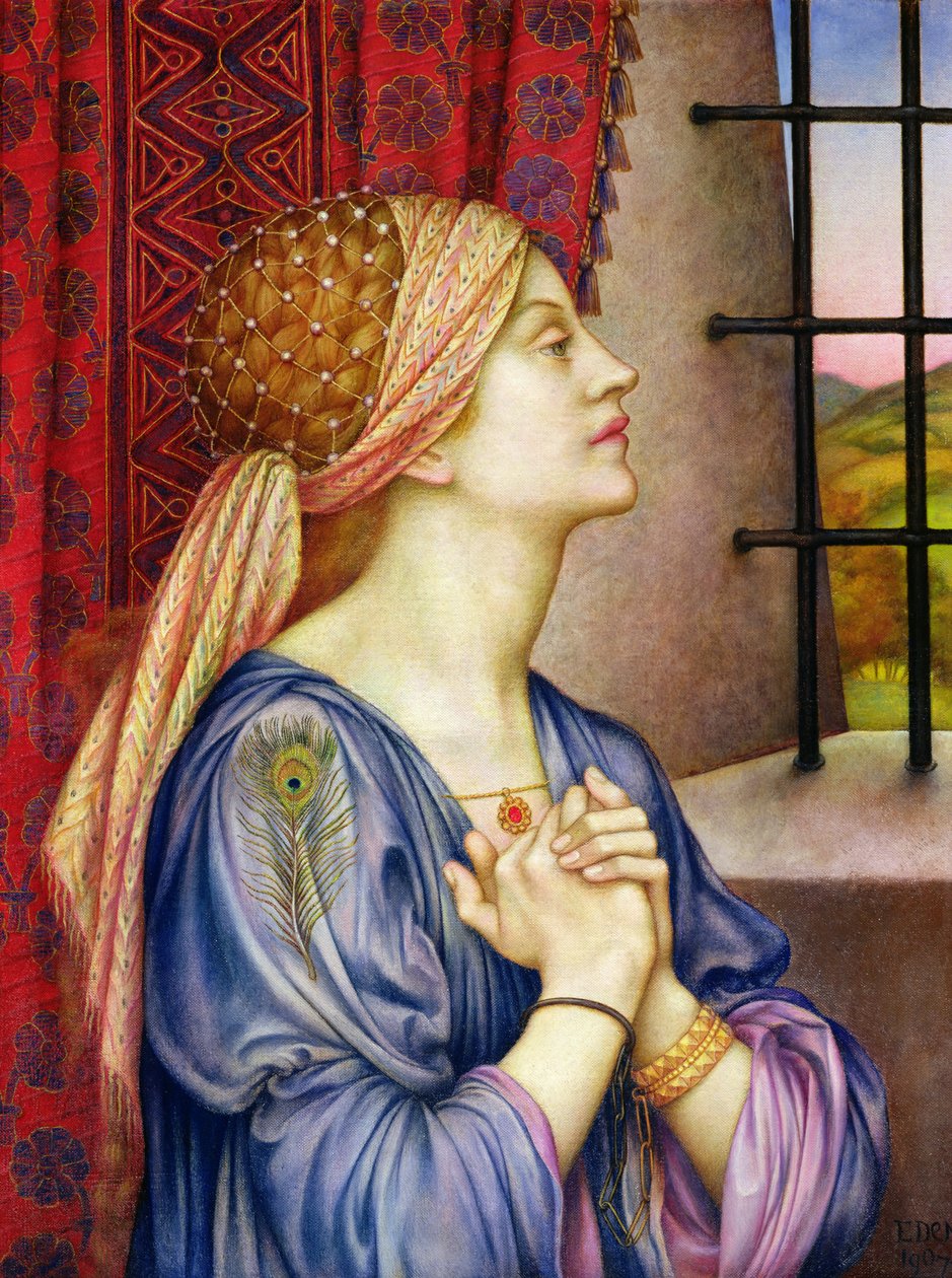 Vězeň, 1907-08 od Evelyn De Morgan