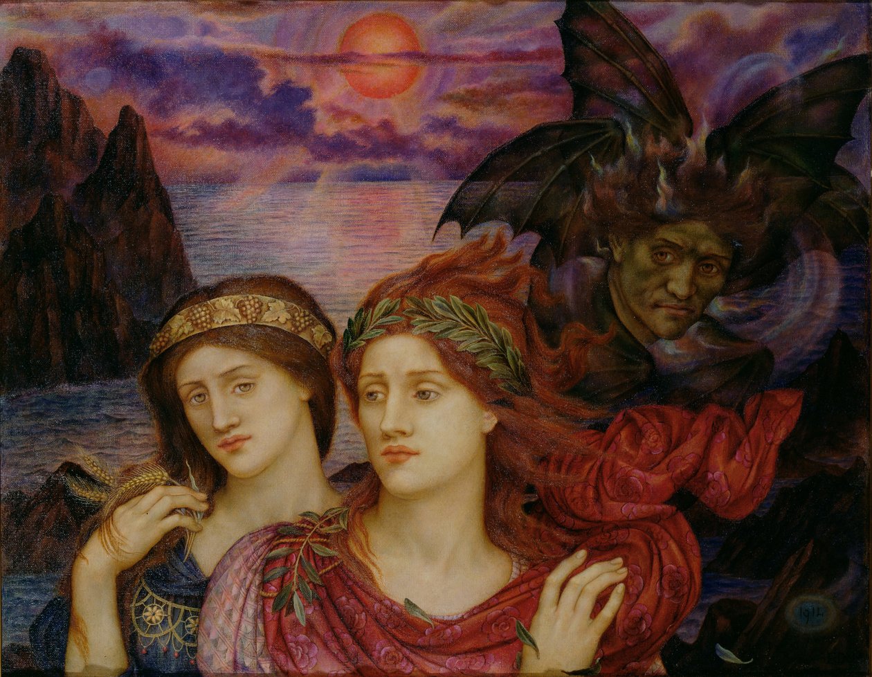 The Vision, 1914 od Evelyn De Morgan