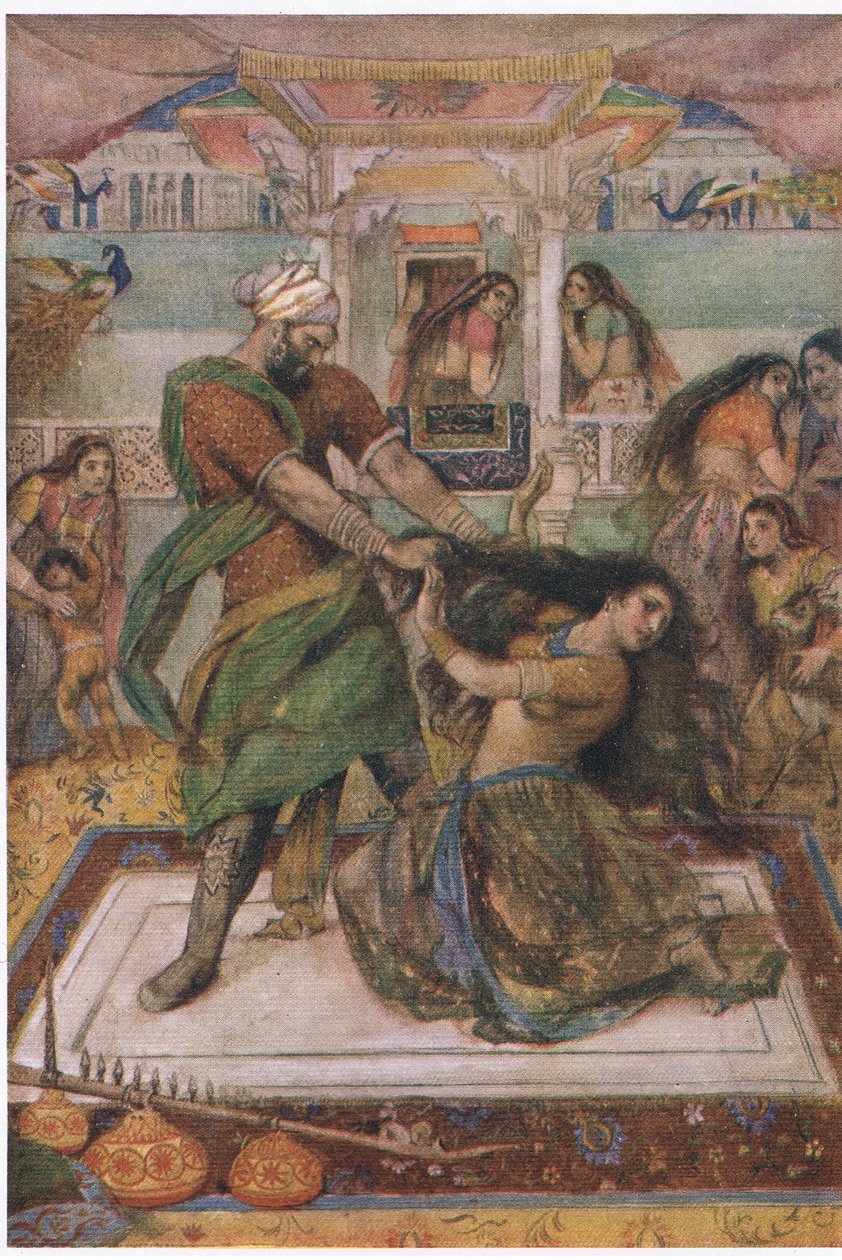 Draupadi vytáhla ze své komnaty od Evelyn Paul