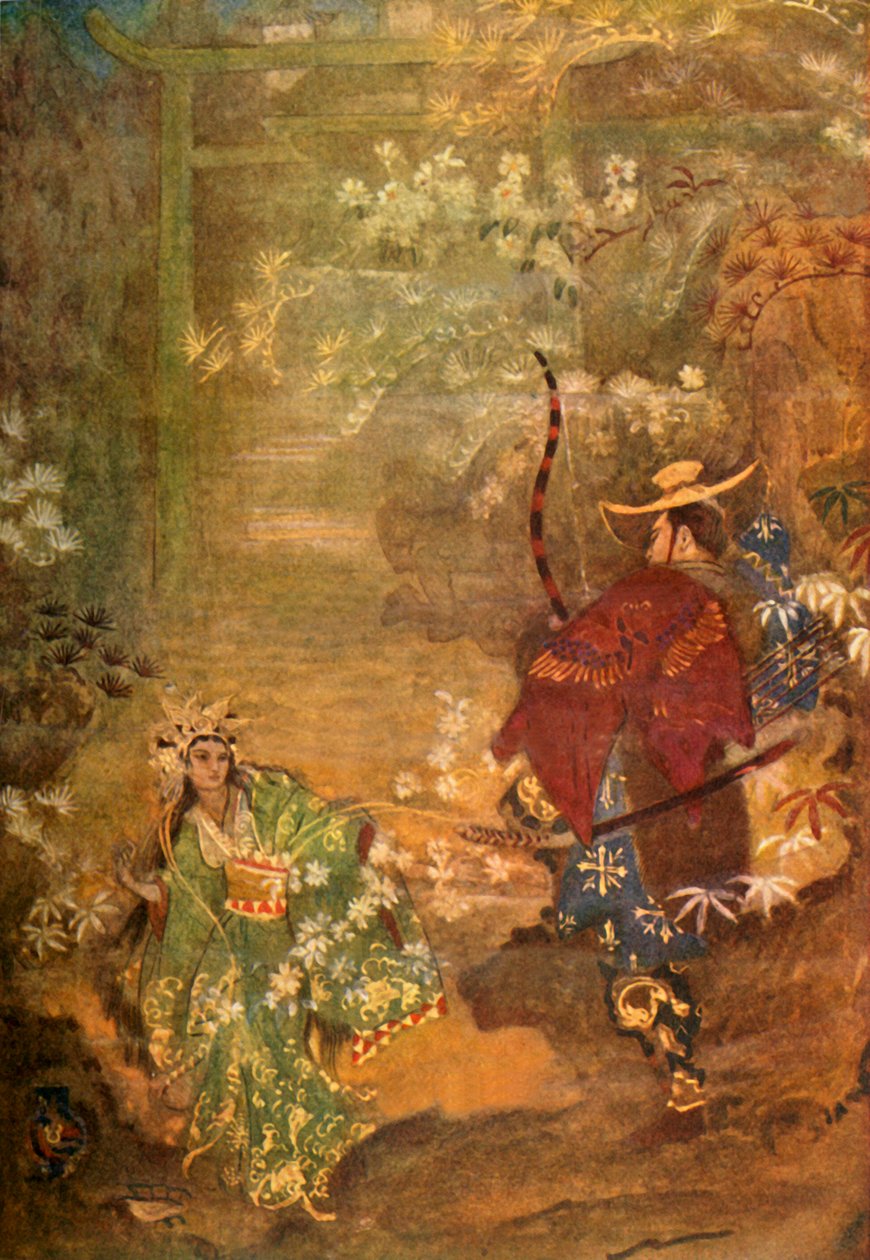 "Hoori a dcera boha moře", 1912. od Evelyn Paul