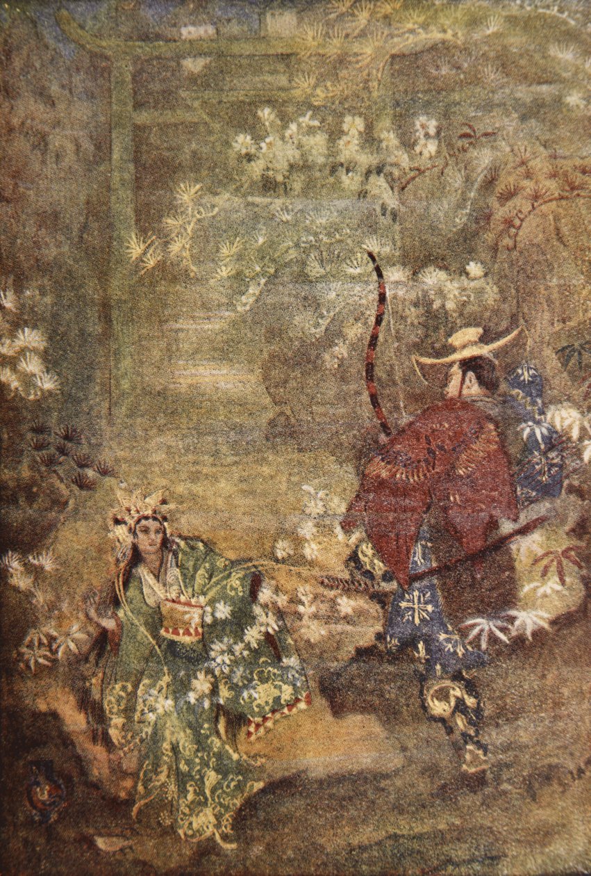 Hoori a dcera boha moře, ilustrace z 