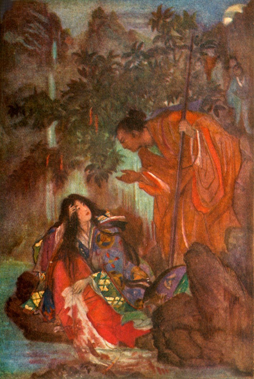 „Raiko a začarovaná panna“, 1912. od Evelyn Paul