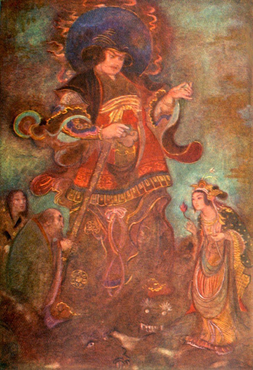 „Susano Návrh d Kushinada Hime“, 1912. od Evelyn Paul
