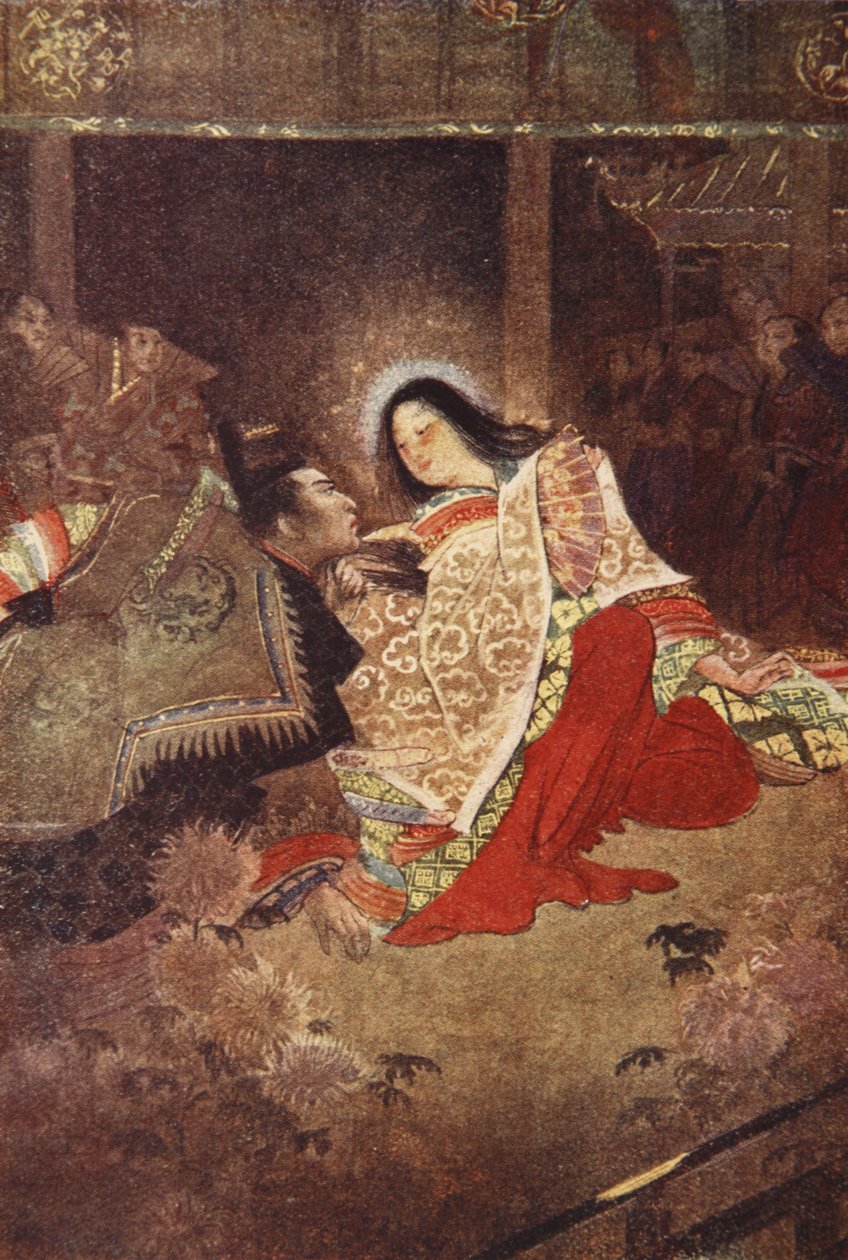 Mikado a Jewel Maiden, ilustrace z 