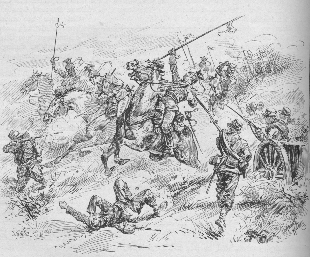 Poplatek 16. Uhlans, 1902 od Evelyn Stuart Hardy