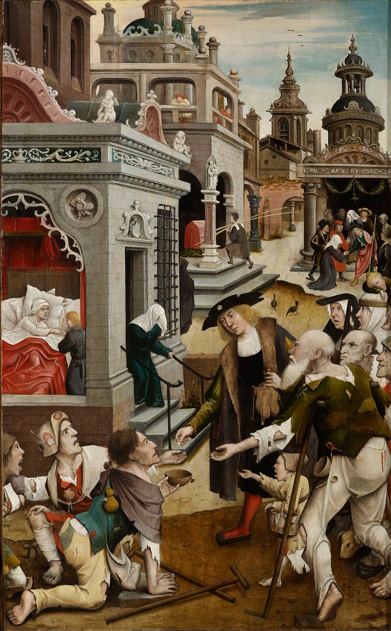 Scéna ze života svatého Rocha, 1517. od Everaert Orley
