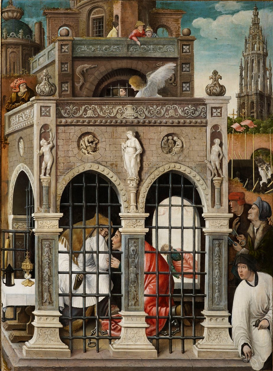 Scéna ze života svatého Rocha, 1517. od Everaert Orley