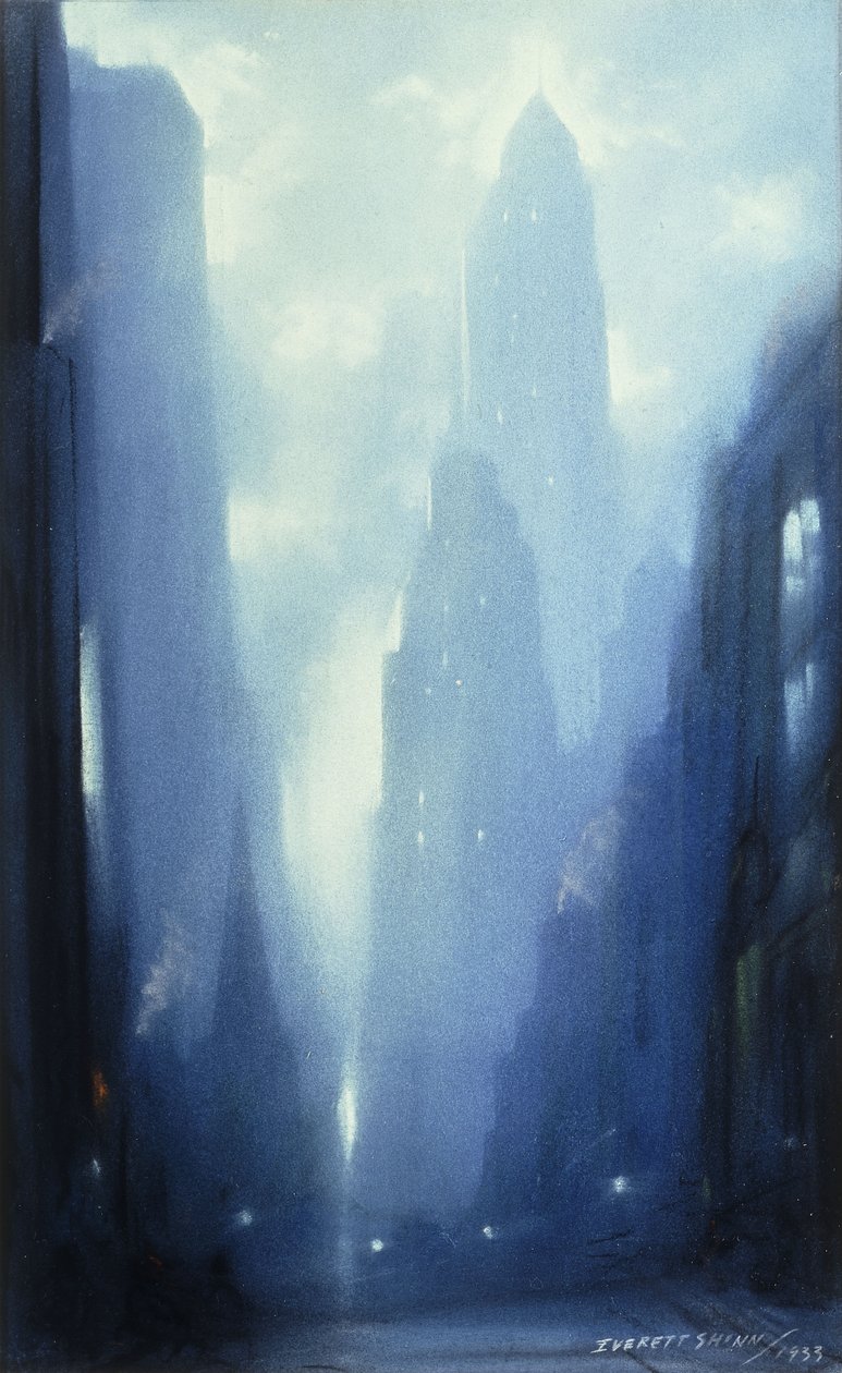 Noční New York od Everett Shinn
