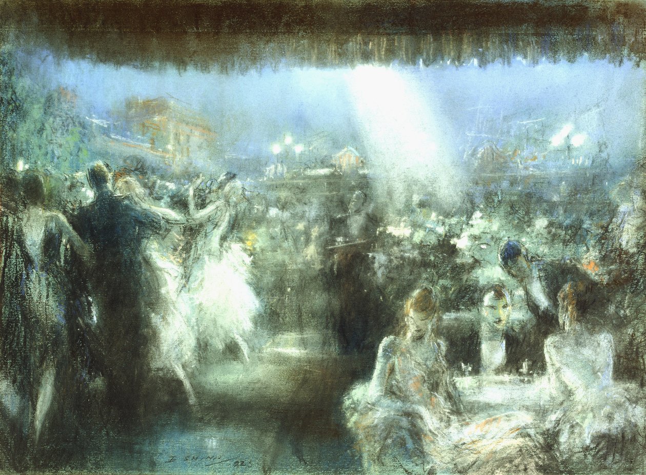 Střešní kavárna od Everett Shinn