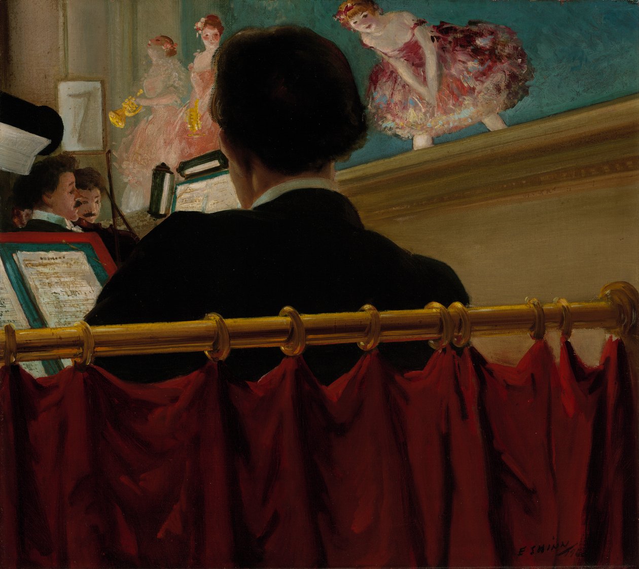 Orchestra Pit, starý proktore od Everett Shinn