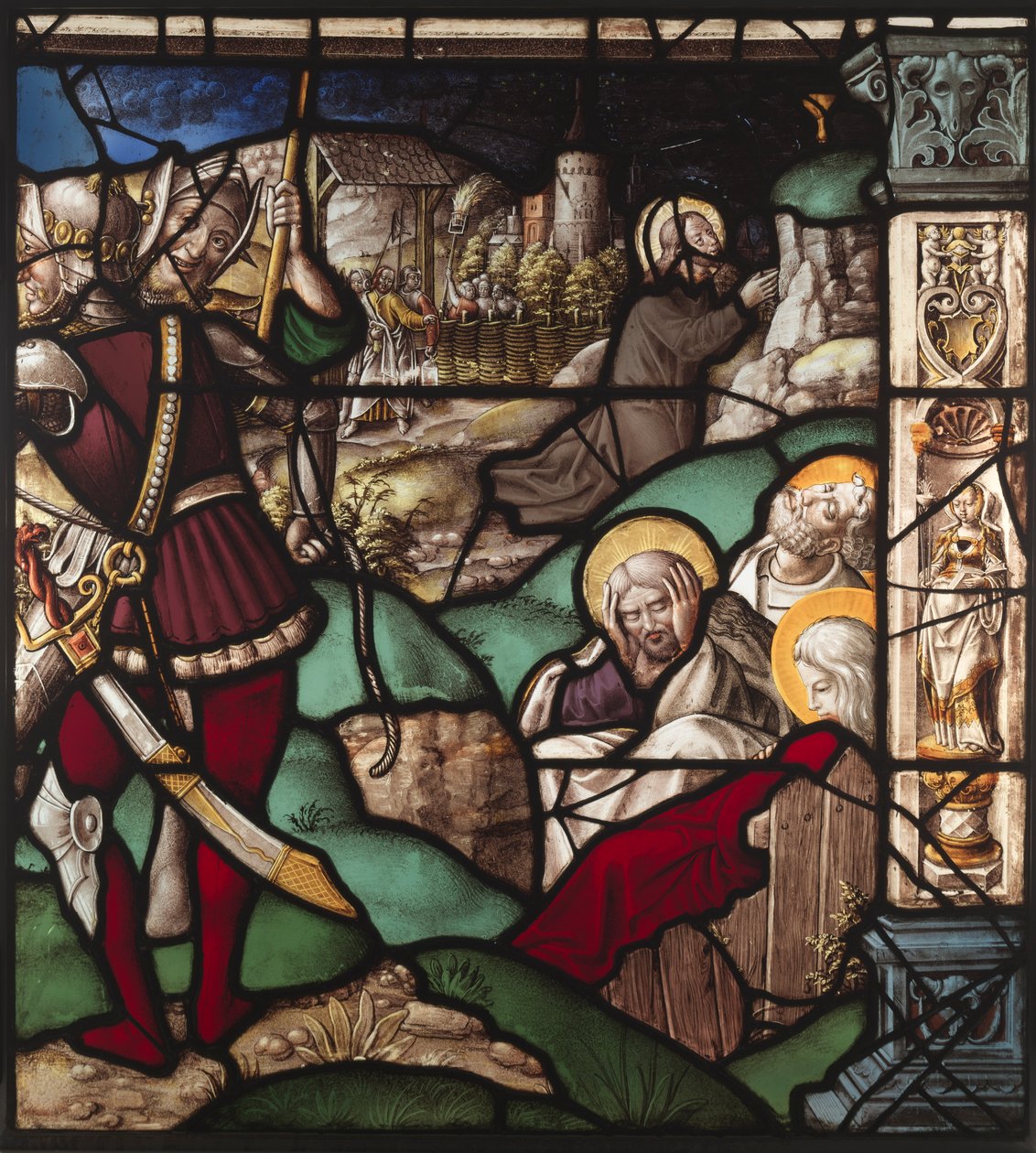 Kristus v zahradě Getsemanské, 1522-1526. od Everhard Rensig
