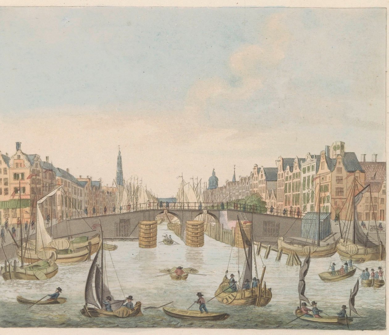 Pohled na most Nieuwe, asi 1810-1813 Vue du Pont-Neuf, cena l