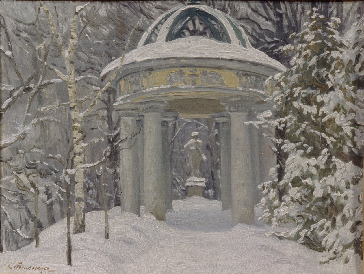 Altán na panství Naydenov, 1923 od Evgeni Ivanovich Stolitsa