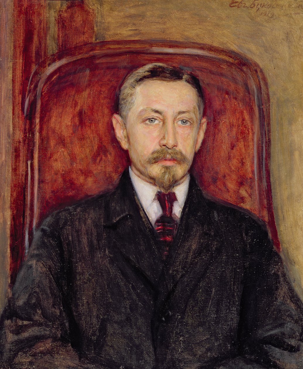 Portrét Ivana A. Bunina (1870-1953) od Evgeniy Iosipovich Bukovetsky
