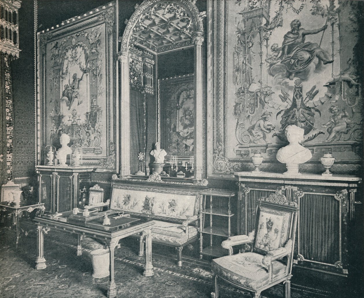 Tapisérie na zámku Windsor, c1899, 1901 od Eyre and Spottiswoode