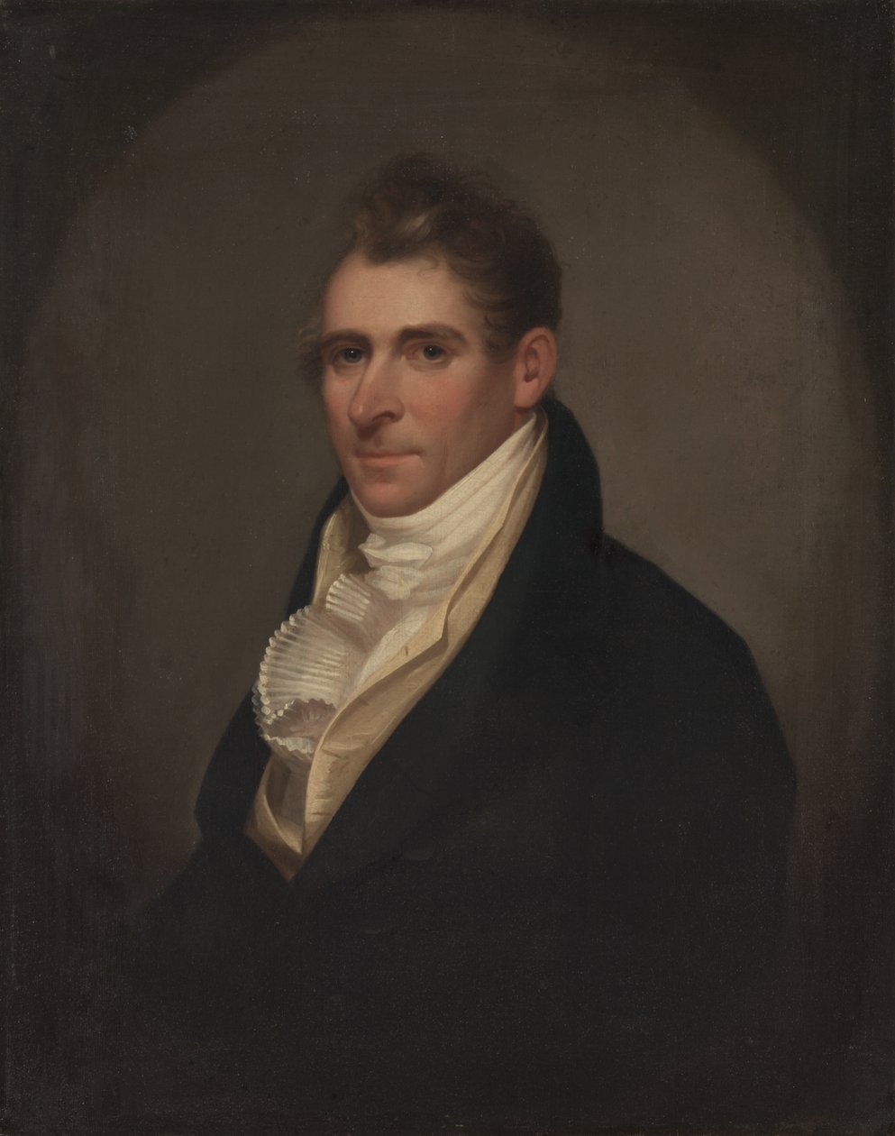 John Scoville, asi 1810 (olej na plátně) od Ezra Ames