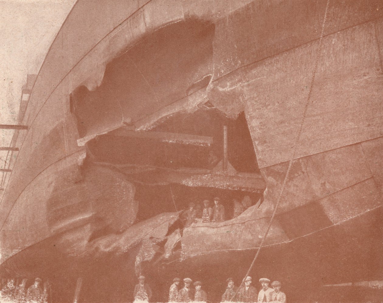 Smrtící účinek torpéda, c1917 1919 od FC Coleman