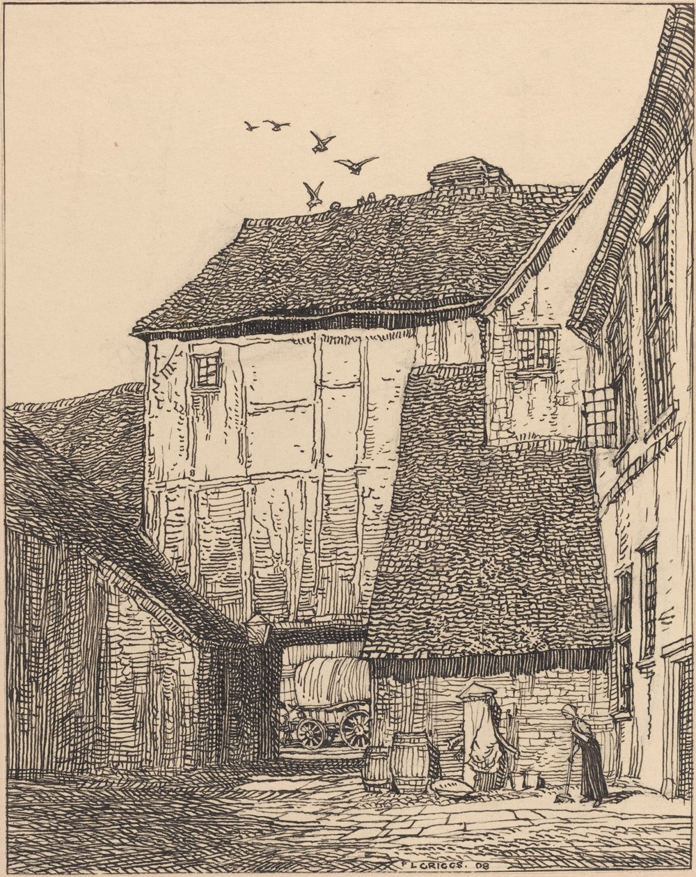 George Inn, Beaconsfield od F.L. Griggs
