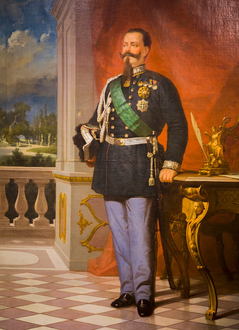 Victor Emmanuel II, 1820-1878, král Sardinie, král Itálie od F. Barucco