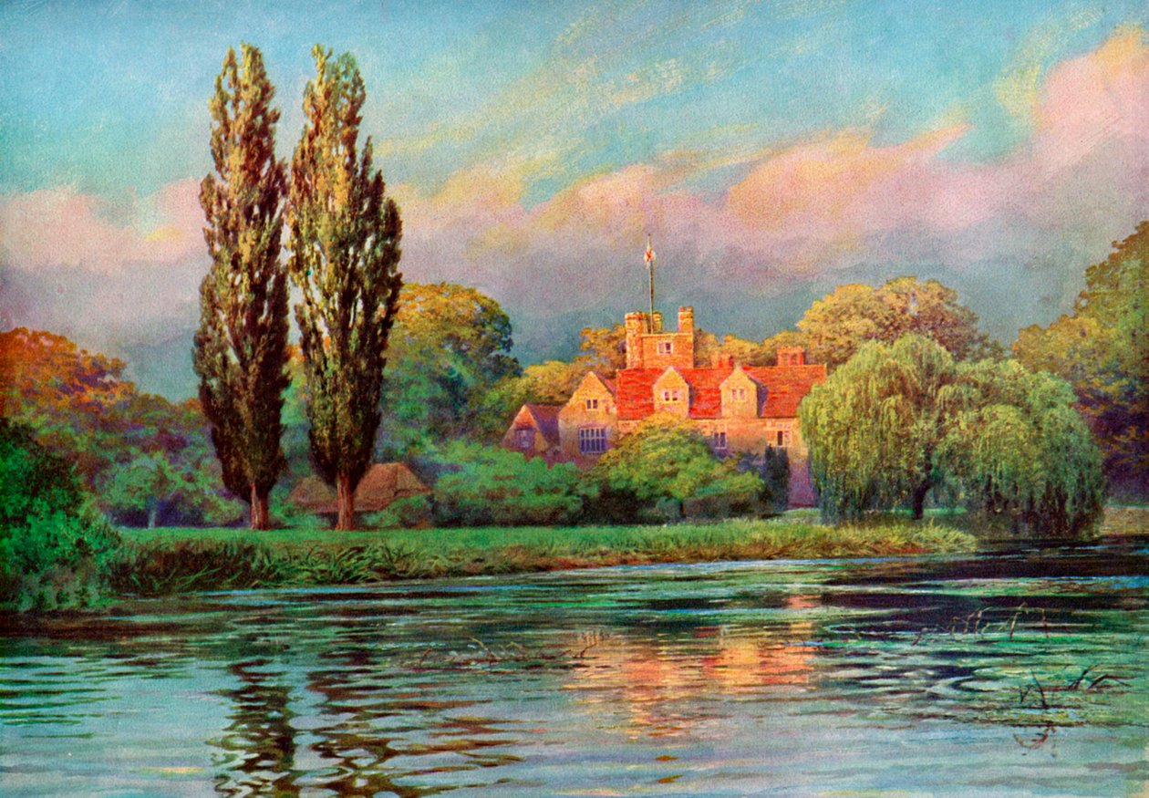 Bisham Abbey, Berkshire, 1924-1926 od F. C. Varley