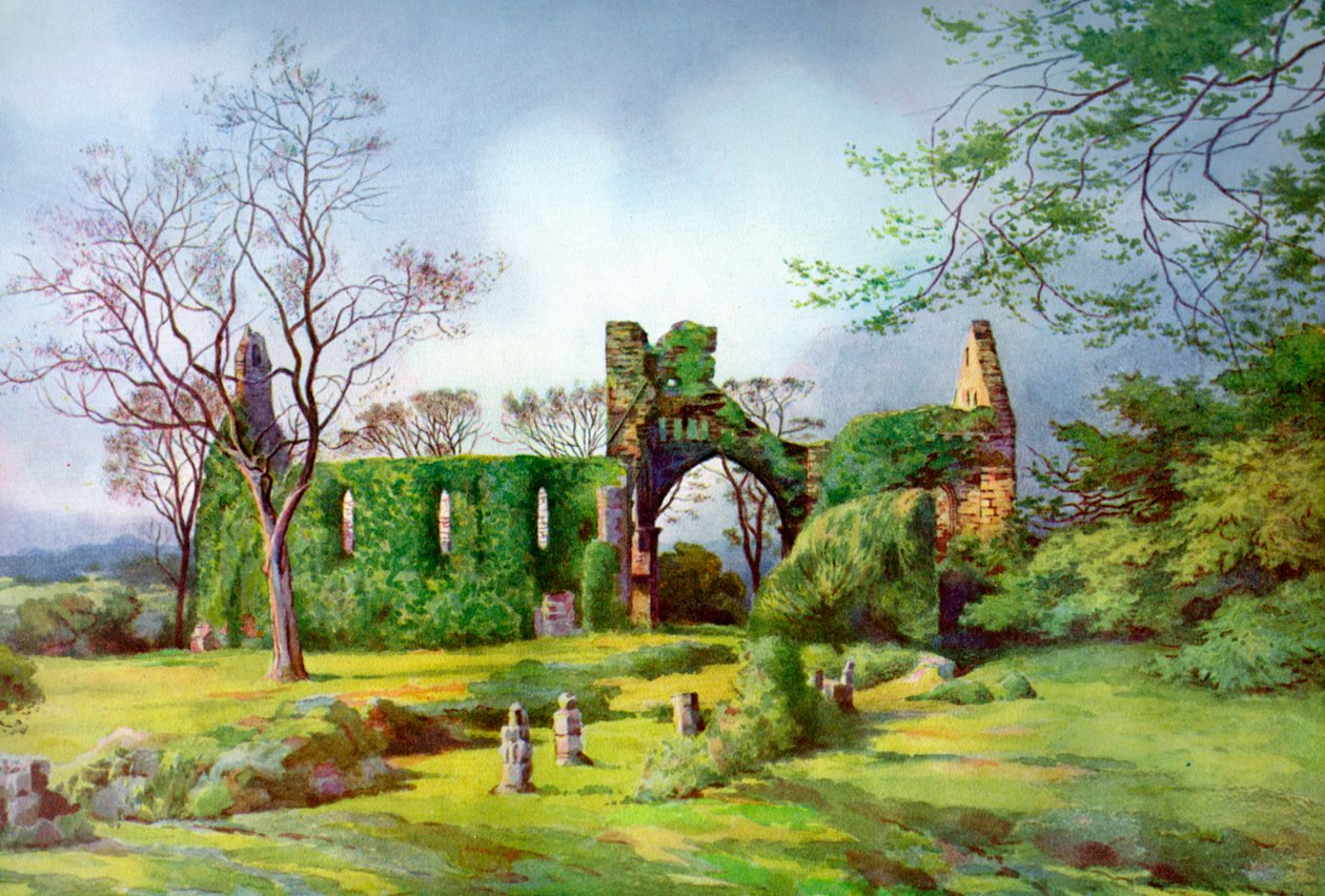 Gray Abbey, County Down, Severní Irsko, 1924-1926. od F. C. Varley
