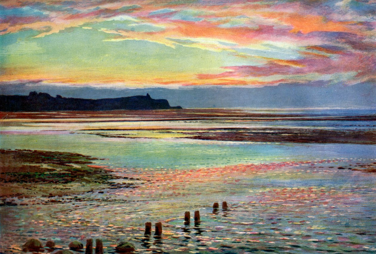 The Mouth of the River Doon, Skotsko, 1924-1926 od F. C. Varley