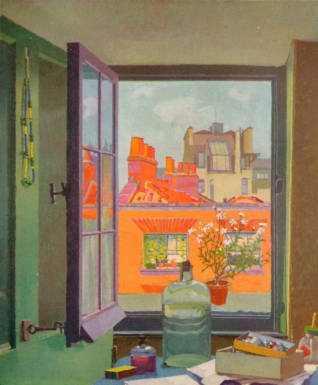 Okno ve Warren Street, c1922 od F. Gregory Brown