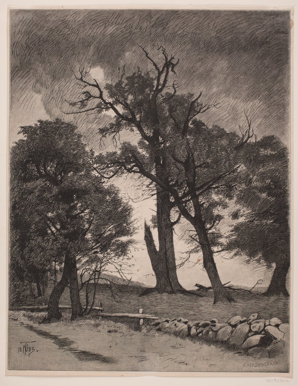 "Říjen" od F. Hendriksen